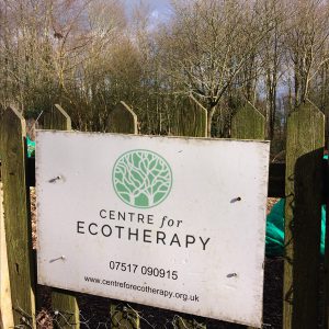 sign for eco therapy centre